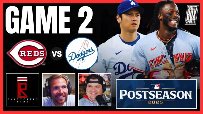 ロサンゼルスのシンシナティレッズドジャースフルゲームMLBプレーオフライブストリーム、反応、スコアボード