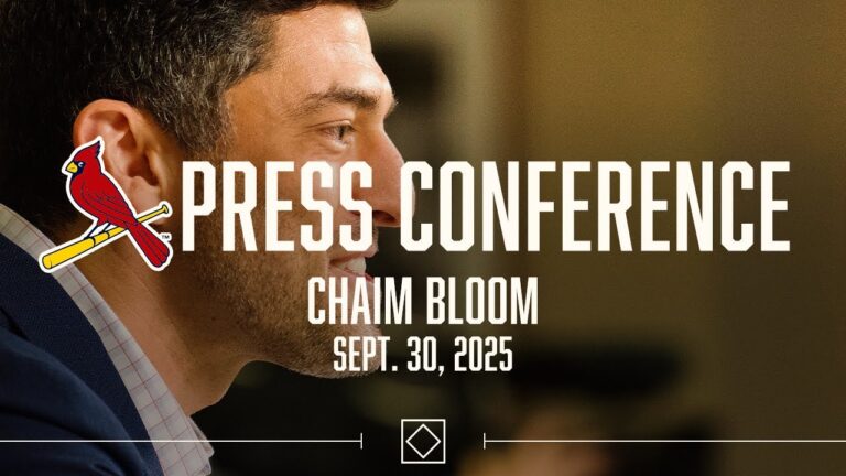 Chaim Bloom Introductory記者会見|セントルイスカーディナルズ