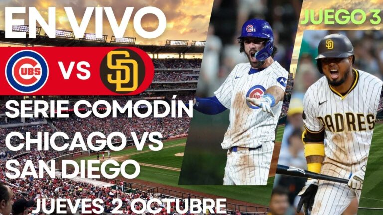 🔴パドレス・デ・サンディエゴvsシカゴ・カブスen vivo jueves 2octubre💥seriecomodín