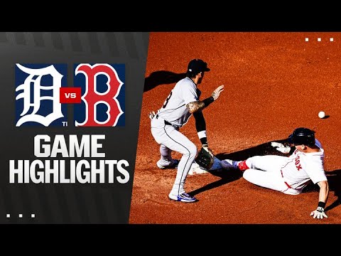 タイガースvs.レッドソックスゲームのハイライト（9/28/25）| MLBのハイライト