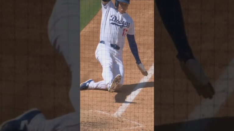 Shohei Ohtani Hits a Triple and Scores on Wild Pitch vs Marlins! | 大谷 翔平 ハイライト