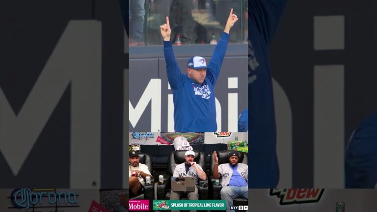 それが出てきた#yankees #bluejays #baseball #sports #mlb