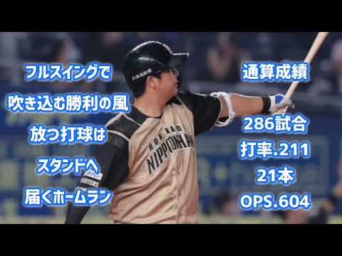 横尾俊建・日ハム【1時間耐久】応援歌 広告なし 作業用 睡眠用 歌詞つき 北海道日本ハムファイターズ 現地音源 ハモり アカペラ