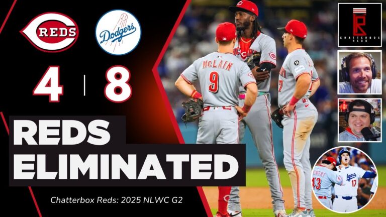 シンシナティレッドシーズンはロサンゼルスドジャースへのスイープで終わります| 2025 MLBポストシーズン、要約、ハイライト