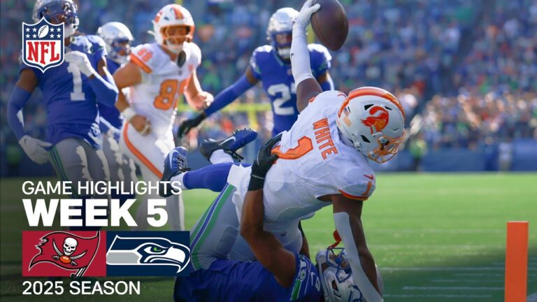 タンパベイバッカニアーズvs.シアトルシーホークスゲームのハイライト| NFL 2025シーズンウィーク5