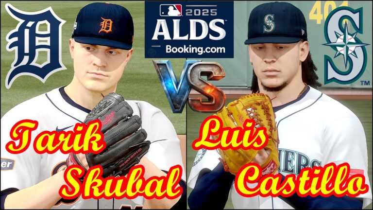 🗓️10/6⚾ALDS G2⚾Mariners・Luis Castillo🆚Tigers・Tarik Skubal🏟️Comerica Park⚾ #LuisCastillo #TarikSkubal