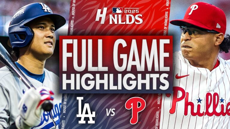 ロサンゼルスドジャースvsフィラデルフィアフィリーズ - ゲーム2フルハイライト| 2025年10月6日MLBプレーオフ