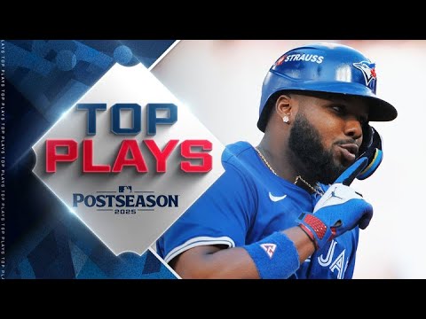 10/5/25のトップMLBプレイ（Vladimir Guerrero Jr.とJorge PolancoがALDSで大きなホームランをヒットしました！）