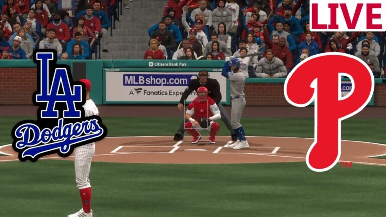 🔴Live🔴LosAngeles Dodgers vs Philadelphia Phillies/10月4日/野球ポストシーズン/MLB The Show 25