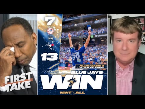 最初のテイク | 「ジェイズ in 3」 - ジム・ボーデン・ロースト ブルージェイズがヤンキースを圧倒し、ALDS シリーズで 2-0 でリード