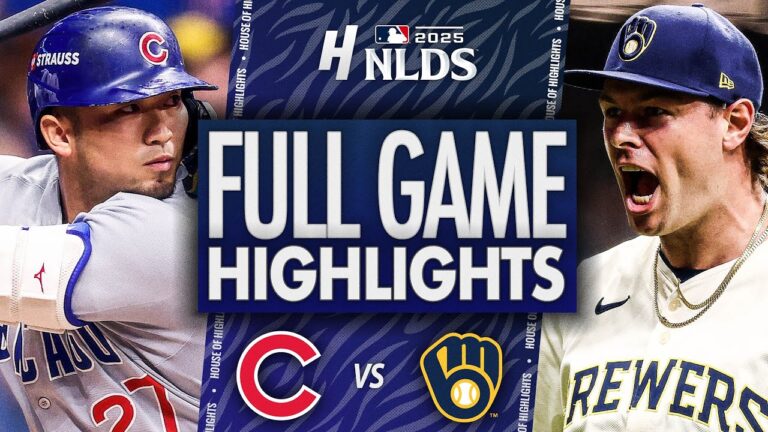 シカゴ・カブス vs ミルウォーキー・ブルワーズ - 第2戦フルハイライト | 2025 年 10 月 6 日 MLB プレーオフ