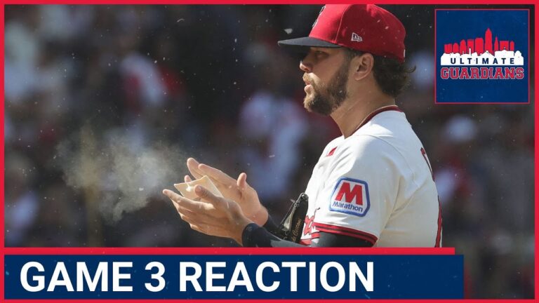 クリーブランド・ガーディアンズは第3戦を落とし、6-3の敗戦でシーズン終了