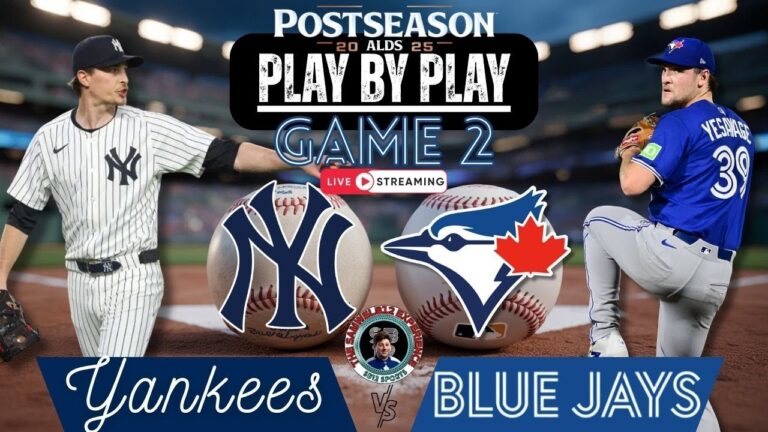 🧢 ライブ: トロント・ブルージェイズ vs ニューヨーク・ヤンキース MLB ALDS 対決とリアクション!