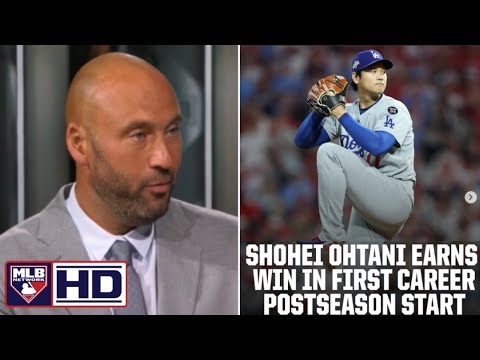 MLBの今 |デレク・ジーター、大谷翔平のポストシーズン初先発でドジャースがフィリーズを破ったことに反応
