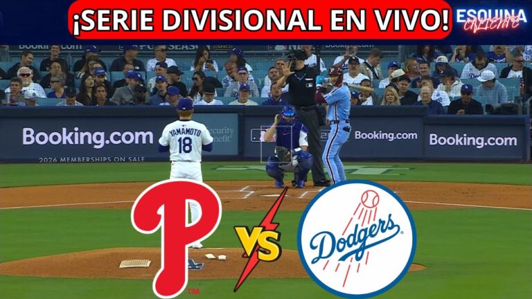 ⚾🔴EN VIVO: フィラデルフィア・フィリーズ VS ロサンゼルス・ドジャース - ⚾ セリエディビジョン 2025 - プレーオフ 🏆 NLDS
