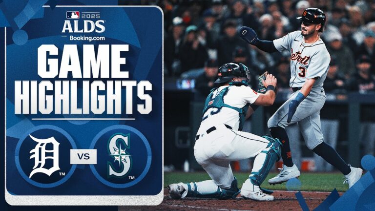 タイガース対マリナーズ ALDS 第 5 戦ハイライト (10/10/25) | MLB ハイライト