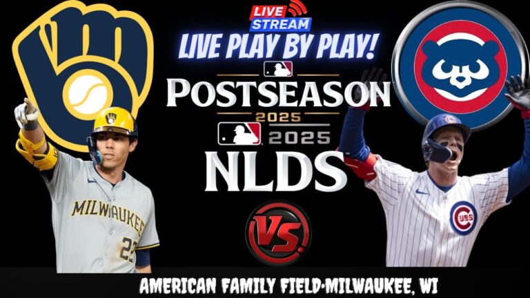 シカゴ カブス vs ミルウォーキー ブルワーズ ⚾🔥 NLDS プレーオフ GAME 4 を生中継でご覧ください!