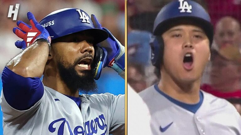 ドジャース対フィリーズ第2戦、7回表に爆発🤯