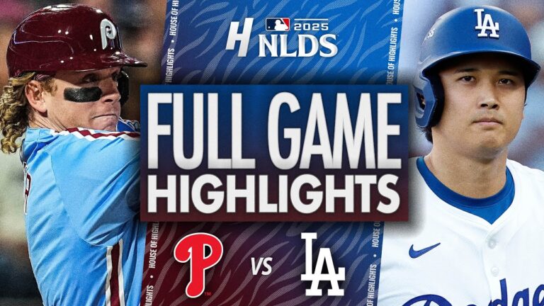 フィラデルフィア・フィリーズ vs ロサンゼルス・ドジャース - 第4戦フルハイライト | 2025 年 10 月 9 日 MLB プレーオフ
