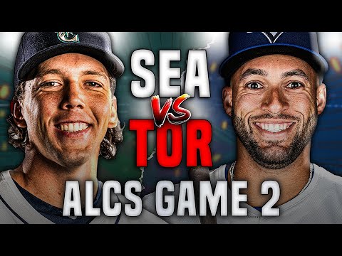 トロント・ブルージェイズ vs シアトル・マリナーズ - ライブストリーム - ALCS ゲーム 2