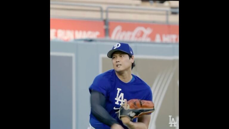 ドジャースの投手がブリュワーズ戦に向けて練習！😚　ポストシーズン2025年