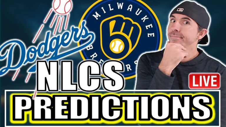 2025 NLCS ドジャース対ブルワーズの予測ライブストリーム。 #MLB