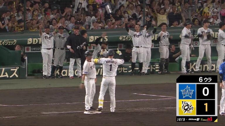 【均衡破る】6回裏、#近本光司 選手が奇襲の三盗成功！ #森下翔太 選手が期待に応えるセンター先制適時打！【2025/10/15 Ｔ－ＤＢ】