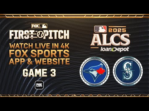 マリナーズ対ブルージェイズ | ALCS 第 3 試合 #FirstPitch | FOXでのMLB