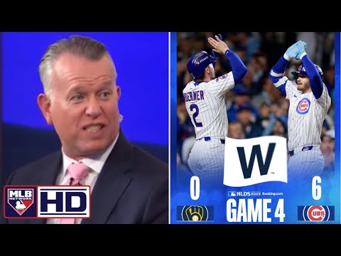 MLBネットワーク |ショーン・ケイシー、信じられないほどシカゴ・カブスがミルウォーキー・ブルワーズを6-0で破り、第5戦を強行