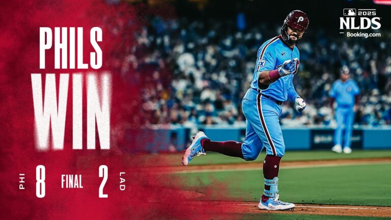 フィリーズ対ドジャース NLDS 第 3 戦ハイライト (10/8/25) | MLB ハイライト