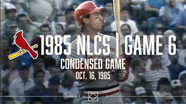 1985 NLCS: 第 6 戦 |凝縮されたゲーム |セントルイス・カージナルス