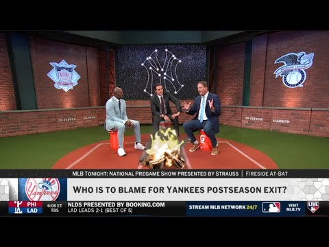 MLBネットワーク |ニューヨーク・ヤンキースのポストシーズン敗退の責任は誰にあるのか？ - ハロルド・レイノルズ 強い反応