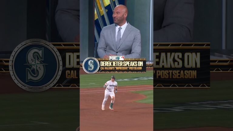 「きっと彼はギアを着たまま眠っているだけだろう」 😂 #MLB #デレクジーター #マリナーズ #カル・ローリー