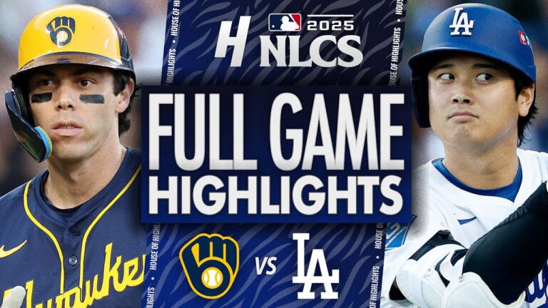 ミルウォーキー ブルワーズ vs ロサンゼルス ドジャース - 第 3 戦フルハイライト | 2025 年 10 月 16 日 MLB プレーオフ