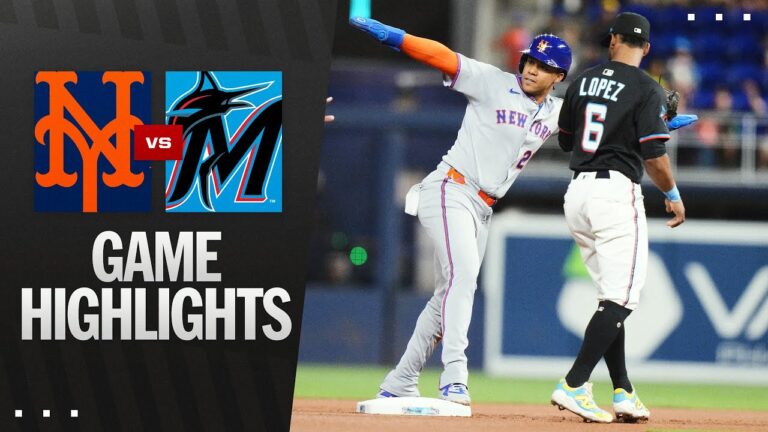 メッツ対マーリンズの試合ハイライト (9/26/25) | MLB ハイライト