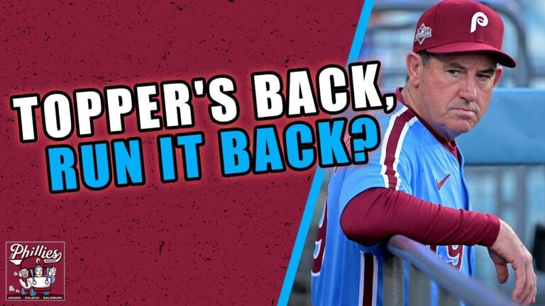 ロブ・トムソンが戻ってきた。フィリーズが反撃するのか？