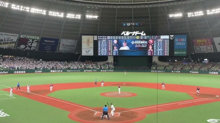 埼玉西武ライオンズ　仲三河優太　プロ初出場・初打席・初ヒット・初タイムリー・初打点ライト前タイムリーヒット