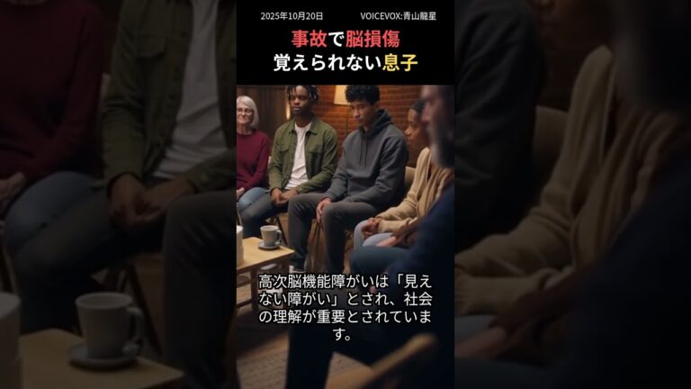 高次脳機能障がいを抱える中村亮太さんの挑戦と家族の支え