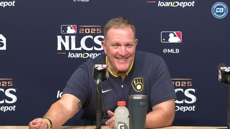 2025 NLCS：パット・マーフィーが両チームの打撃に影響を与えたこととジェイコブ・ミシオロウスキーの退場について語る