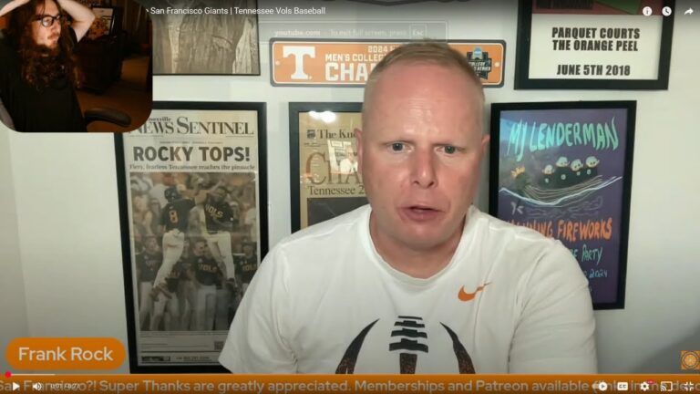 OH.. MY.. GOD - トニー・ヴィテロ、サンフランシスコ・ジャイアンツのためにテネシーを去る |テネシー・ヴォルス・ベースボール