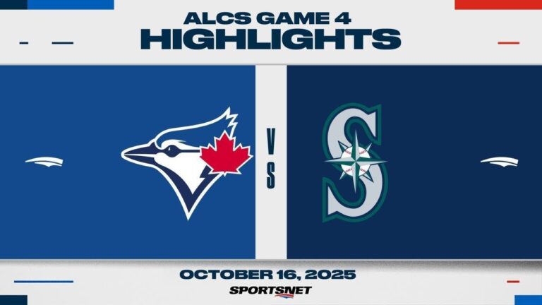 MLB ALCS 第 4 戦ハイライト |ブルージェイズ対マリナーズ - 2025 年 10 月 16 日