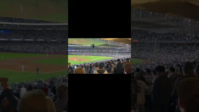 私の父はついに夢を生きることができました - ヤンキースのポストシーズンでの勝利!