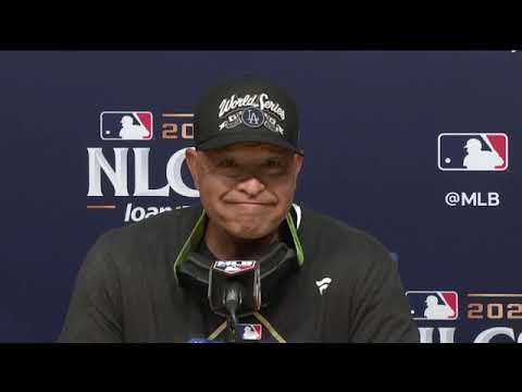 デーブ・ロバーツ、大谷翔平の歴史的なNLCS第5戦の遠征、ドジャースがワールドシリーズ進出を語る！