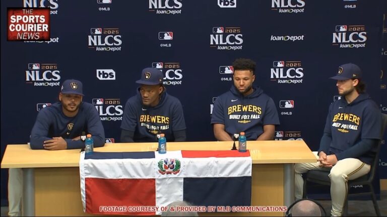 ミルウォーキー・ブルワーズ NLCS 第 1 戦記者会見