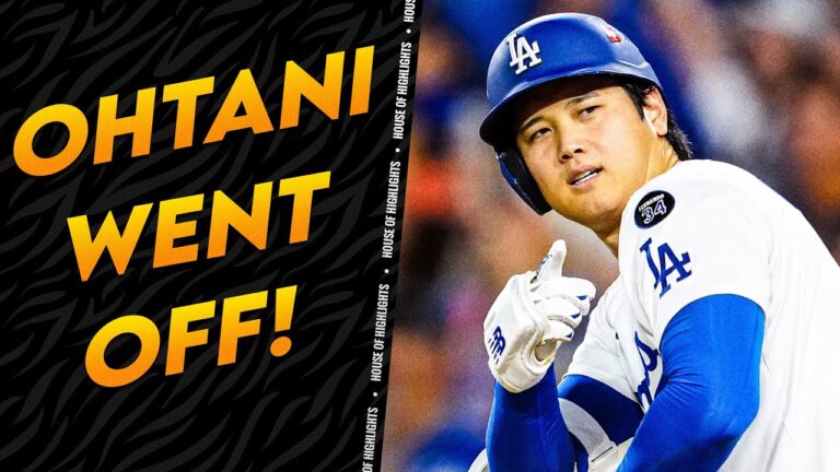 大谷翔平がクレイジー 😳 3 HR & 10 K |ブルワーズ戦第 4 戦ハイライト全編