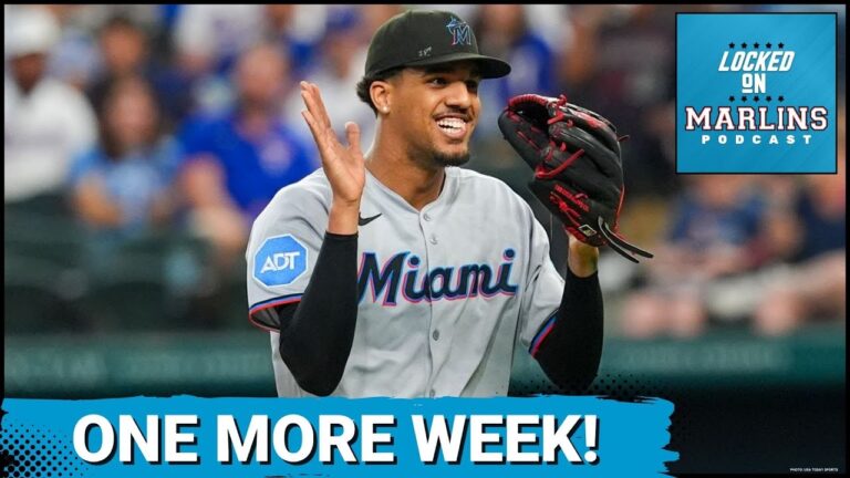 アナザースイープ：シーズン残り1週間、マイアミ・マーリンズは燃えている