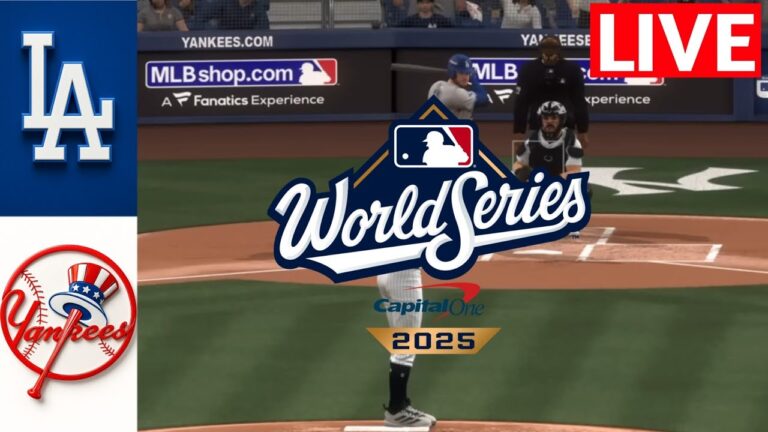 🔴 ライブ : ロサンゼルス・ドジャース vs ニューヨーク・ヤンキース |10月ワールドシリーズ2025 | MLB ザ ショー 25 SIM