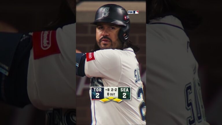 シアトルでのワイルドゲーム 5 のハイライト 🔱🔥 #mlb #playoffs #mariners #bluejays