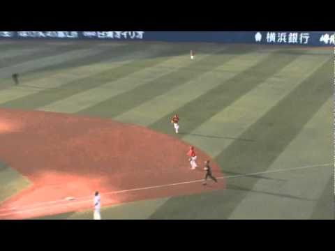 YB:カスティーヨ:一発出れば同点の場面で内角のストレートを打つもファ