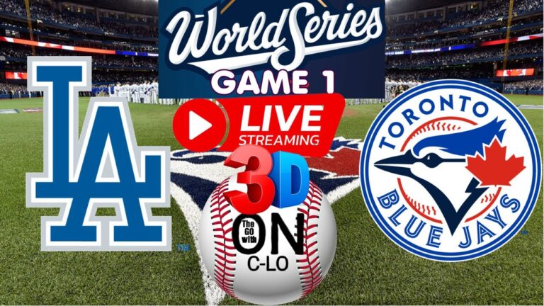 🔴ロサンゼルス・ドジャース対トロント・ブルージェイズ。ワールドシリーズ第1戦。ライブMLB⚾Play by Play 3Dプレゼンテーション